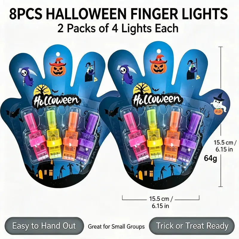 🎃 ✨Halloween Finger Projection Lights|Fun Spooky Party Favors