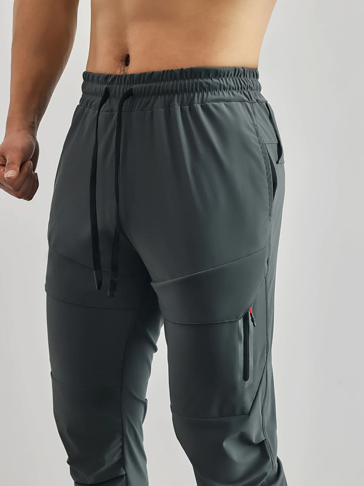 High Rib Cargo Jogger Athletic Pants