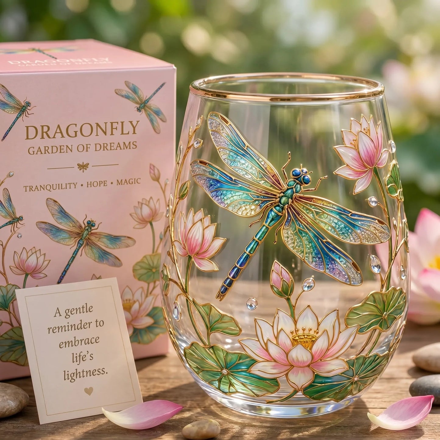 🌸🌿 Limited Edition 2026 Garden Morning Bliss Glass Tea Cup