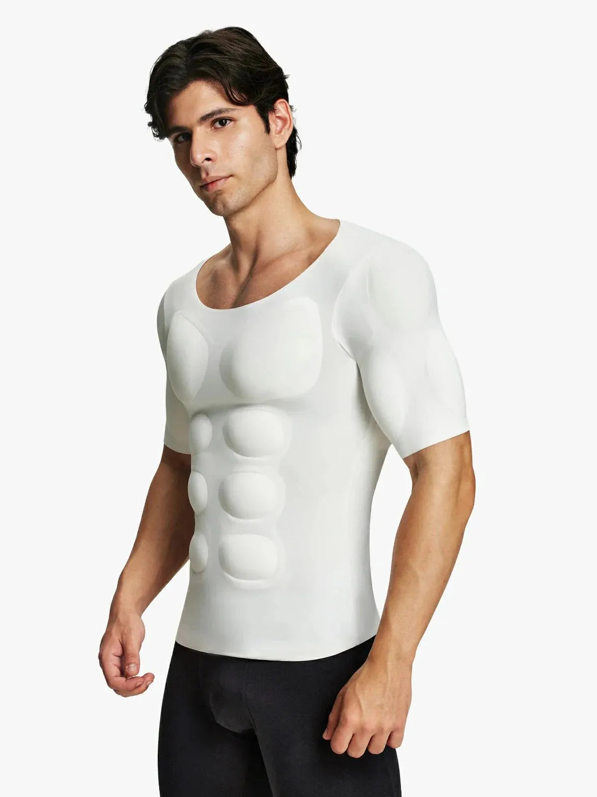 Men's Fake Muscle T-Shirtsreshape A More Powerful Appearance