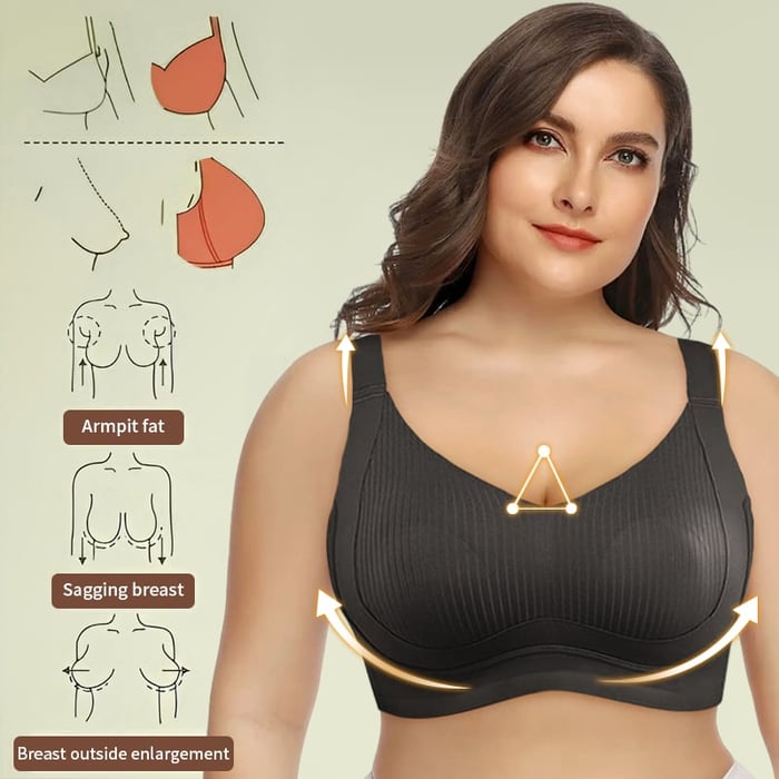 Super Firming Bra-Wire-Free Push-Up Bra