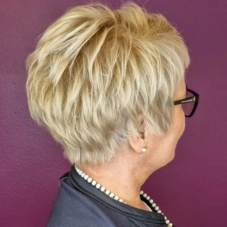 Breathable & Natural Short Hair Topper