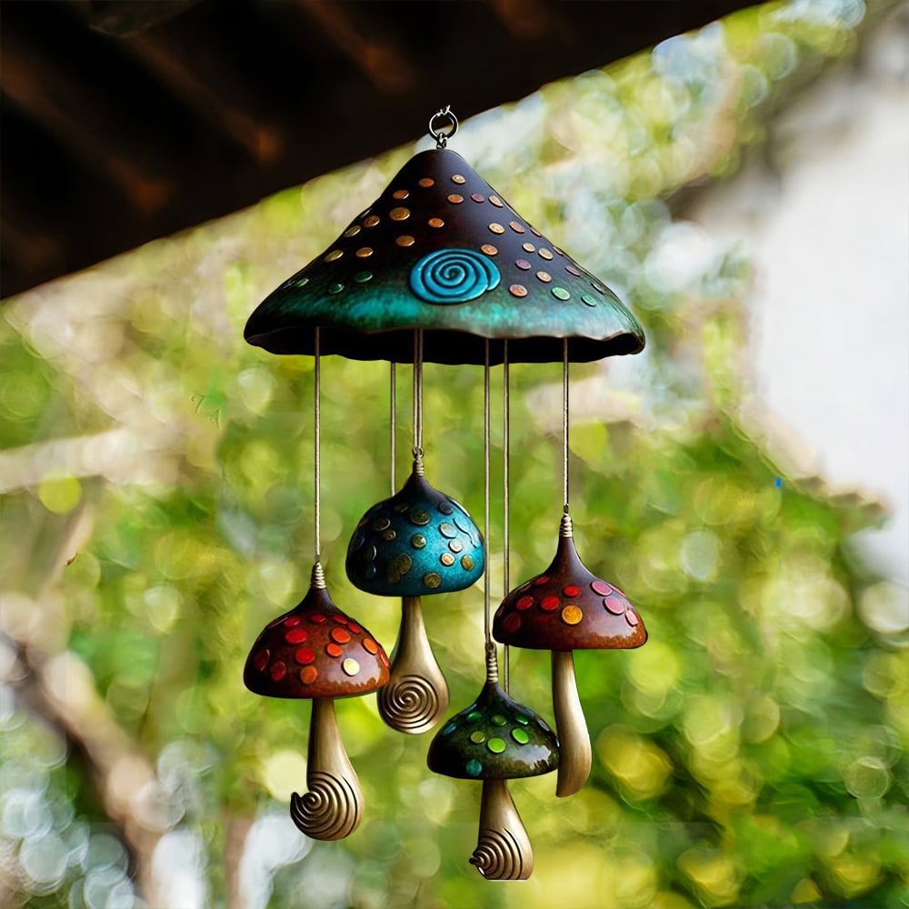 Mushroom Campanula Handmade  Art