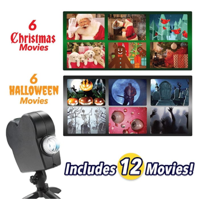 đź’€ 2025 New Upgrade Halloween/Christmas Holographic Projection