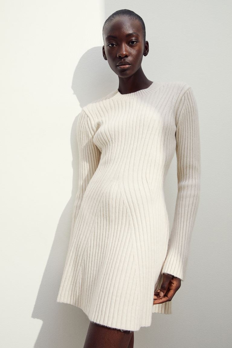 Rib-knit Dress