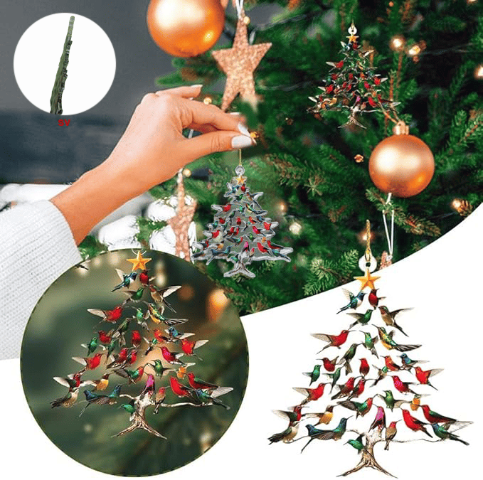 🎄Hummingbird Christmas Acrylic Ornaments