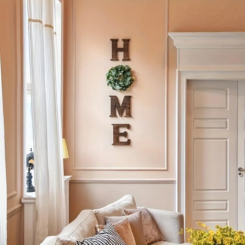 🌸HOME Wooden Letter Sign-Modern Farmhouse Wall Decor