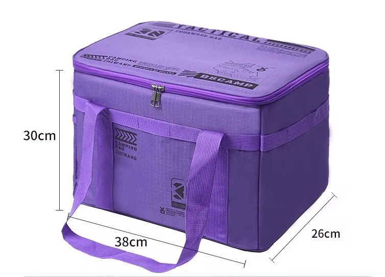 Large Capacity Outdoor Folding Storage Bag Waterproof Portable Camping & Picnic Organizer