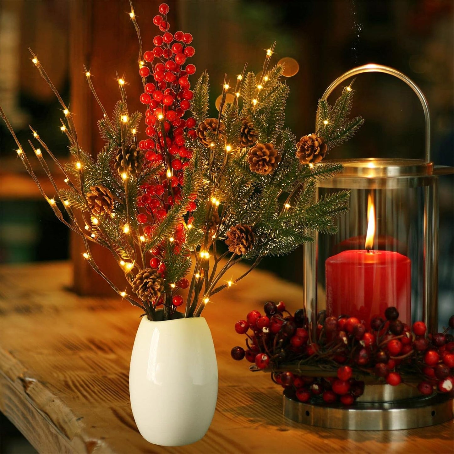 🎅Led Branch Light