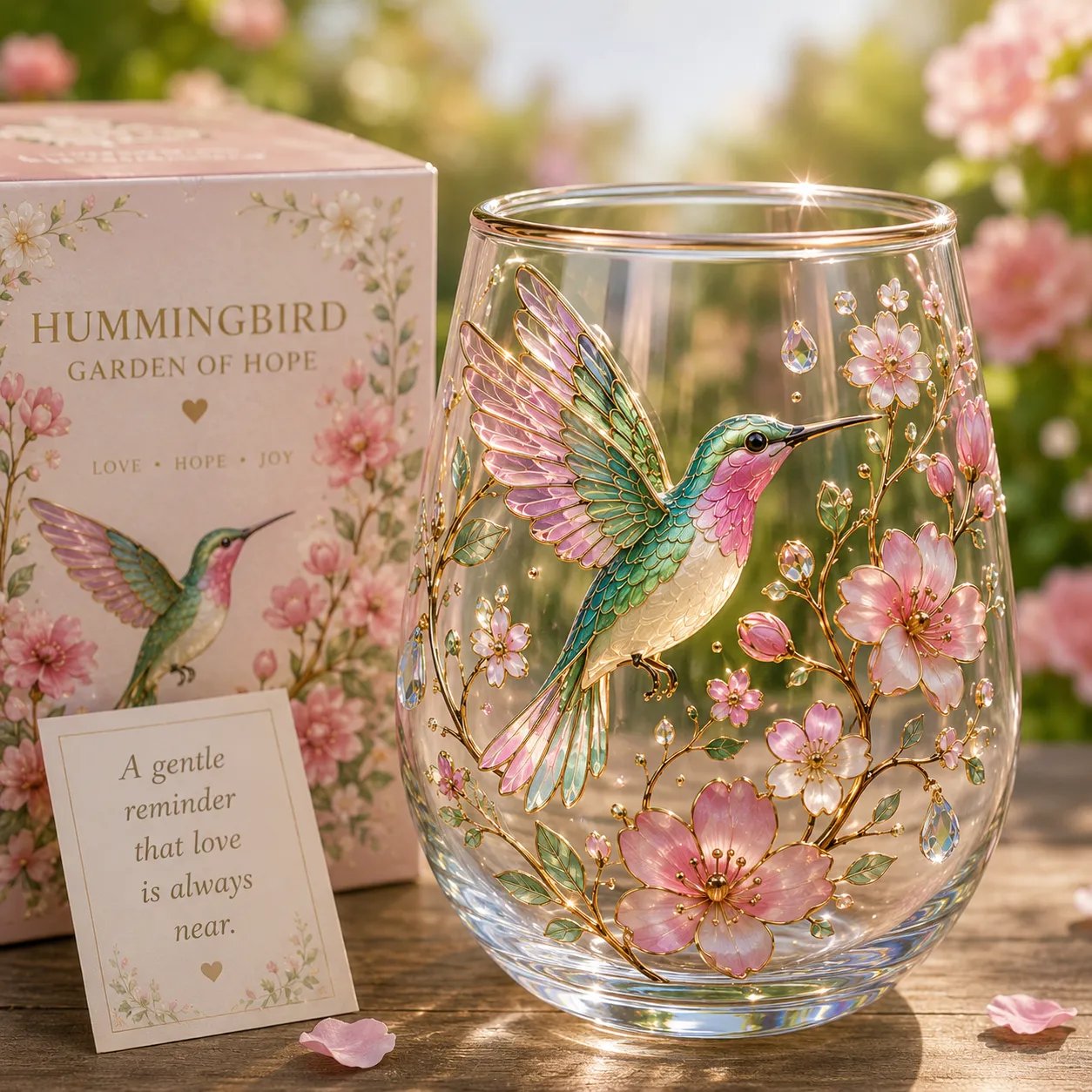 🌸🌿 Limited Edition 2026 Garden Morning Bliss Glass Tea Cup