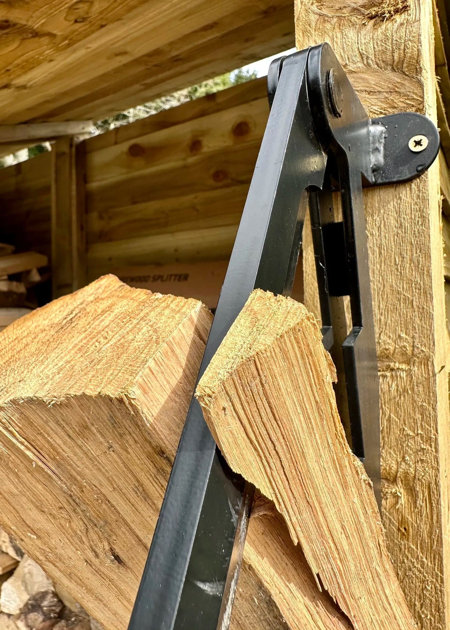 Wall-Mounted Wood Splitter-Kindling Splitter