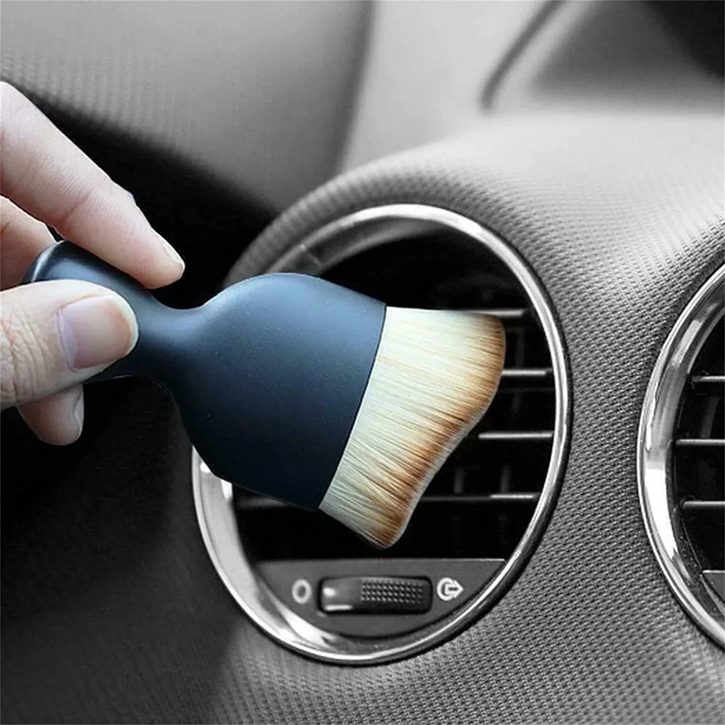 Exclusive Logo Customization🚗Car Interior Cleaning Multi-Tool Brush(2PCS)