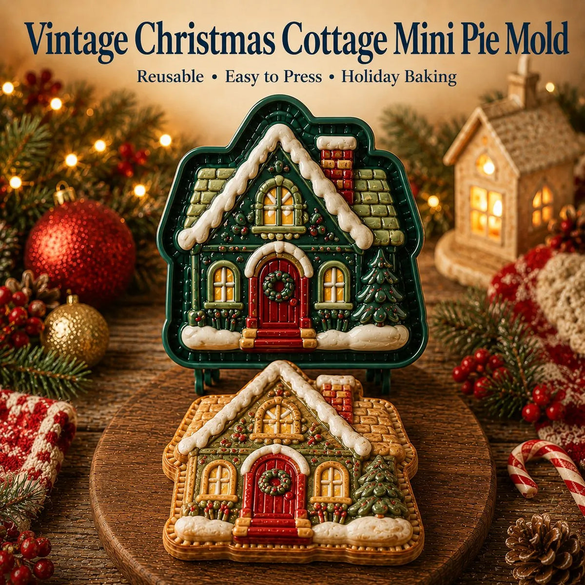 🎄Christmas Mini Pie Mold Collection