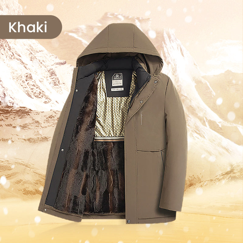 🔥Men’s Thermal Hooded Parka Coat