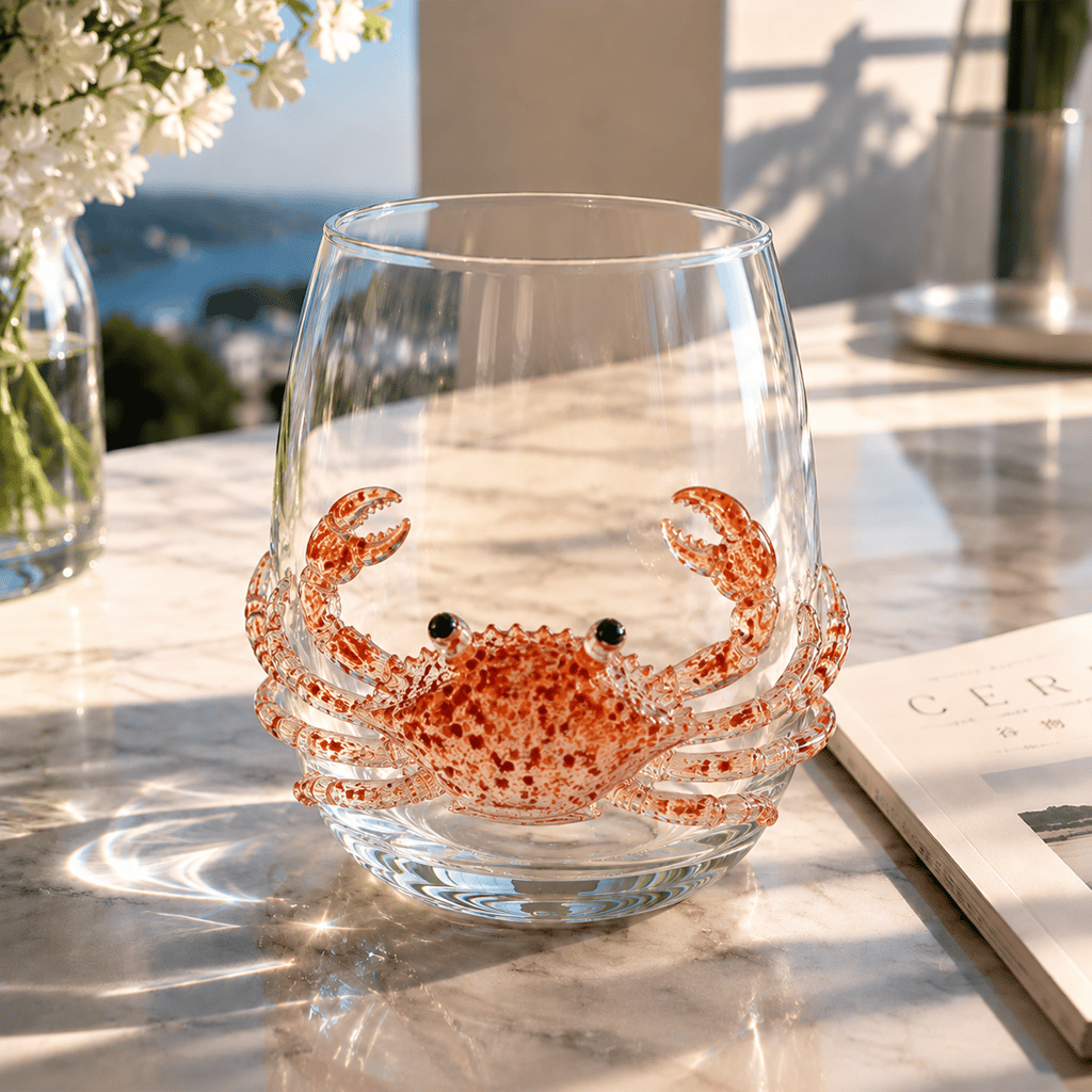 🌊 3D Marine Life Handcrafted Glassware