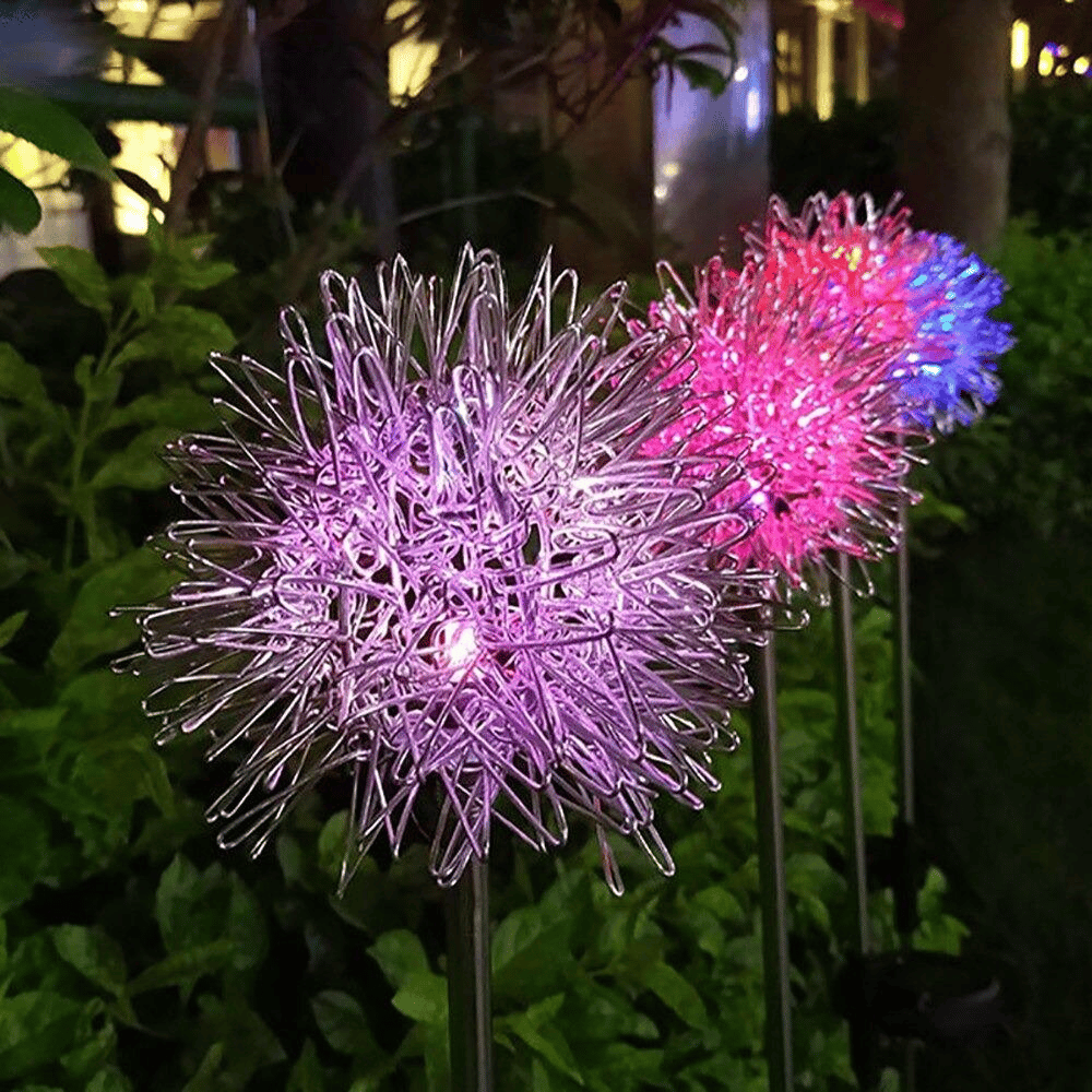 Waterproof  Solar Garden Dandelion Lamp