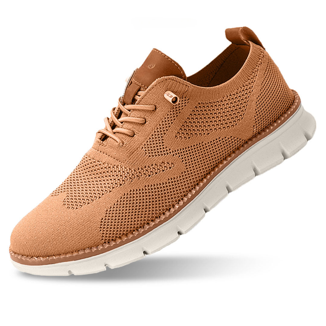 Lightweight lace-up casual men's shoes