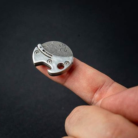 Mini Ouvre-Bouteille Compact En Titane Et Coupe-Bouteille Edc
