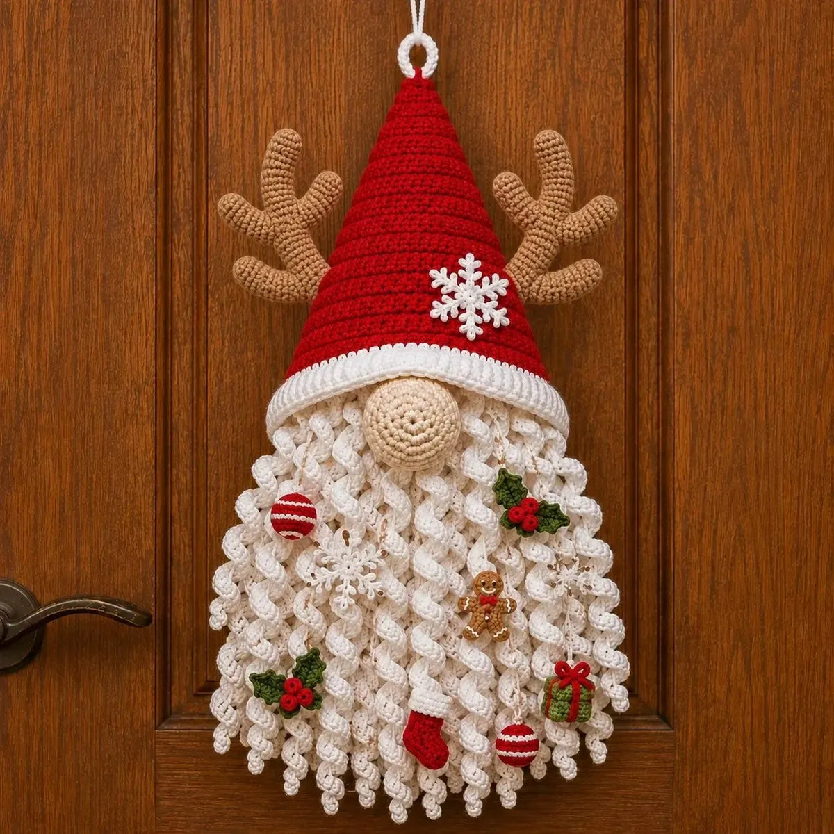 🧶DIY Seasonal 3D Crochet Door Hanger Kit Collection| Includes Accessories and Detailed Tutorials