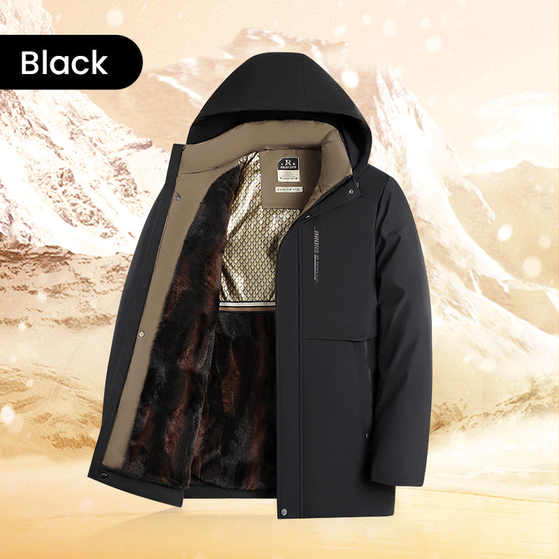 🔥Men’s Thermal Hooded Parka Coat