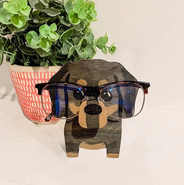 🦉Wooden Animal Glasses Stand