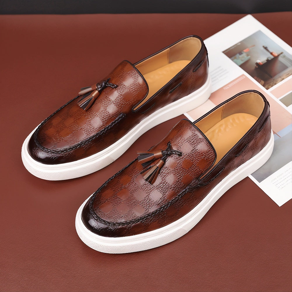 Mancinise Leather Loafers