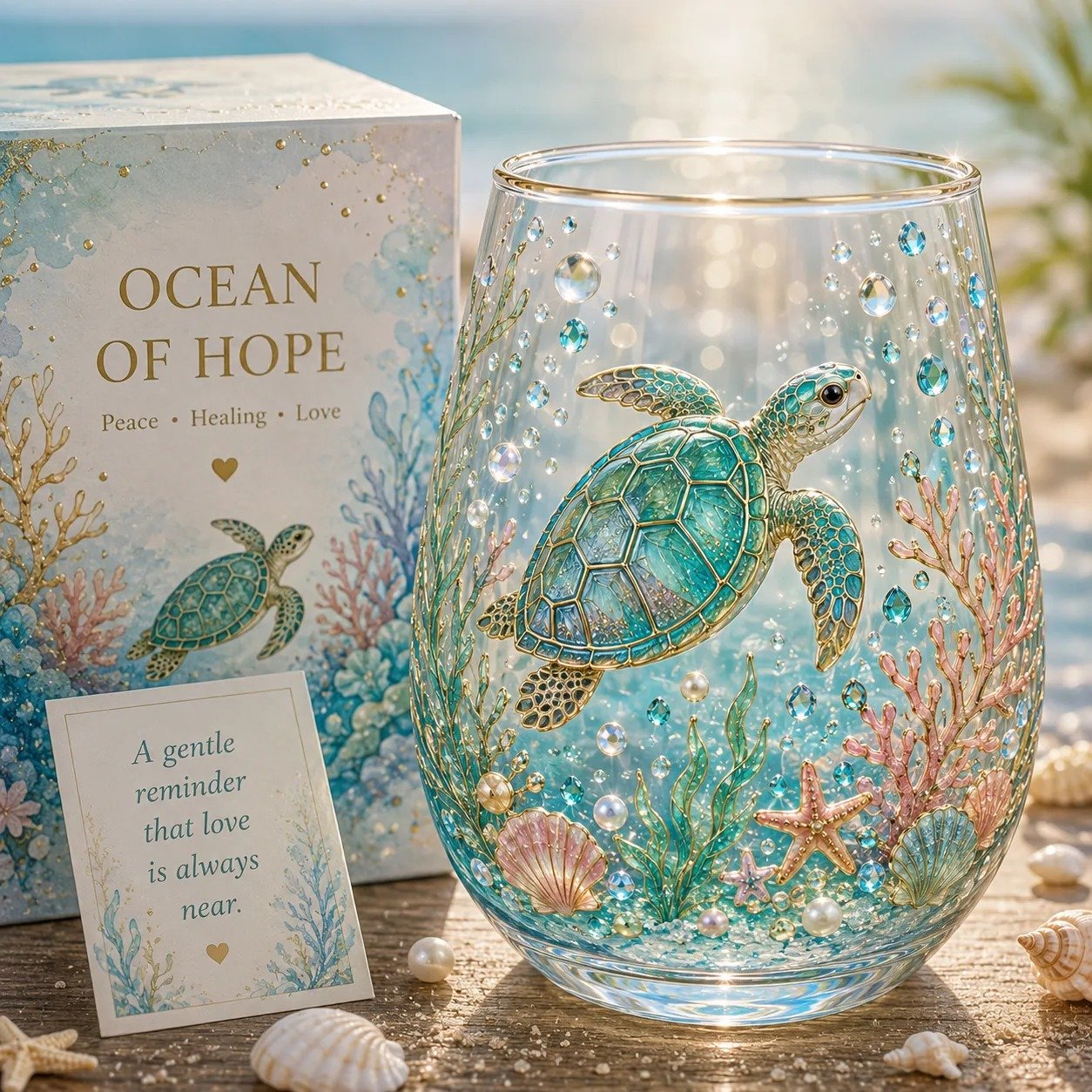🌸🌿 Limited Edition 2026 Garden Morning Bliss Glass Tea Cup