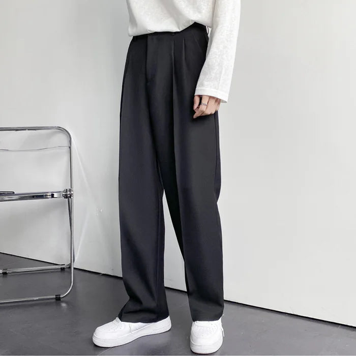 Loose Straight Casual Wide Leg Pants