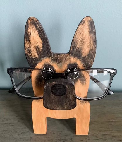🦉Wooden Animal Glasses Stand
