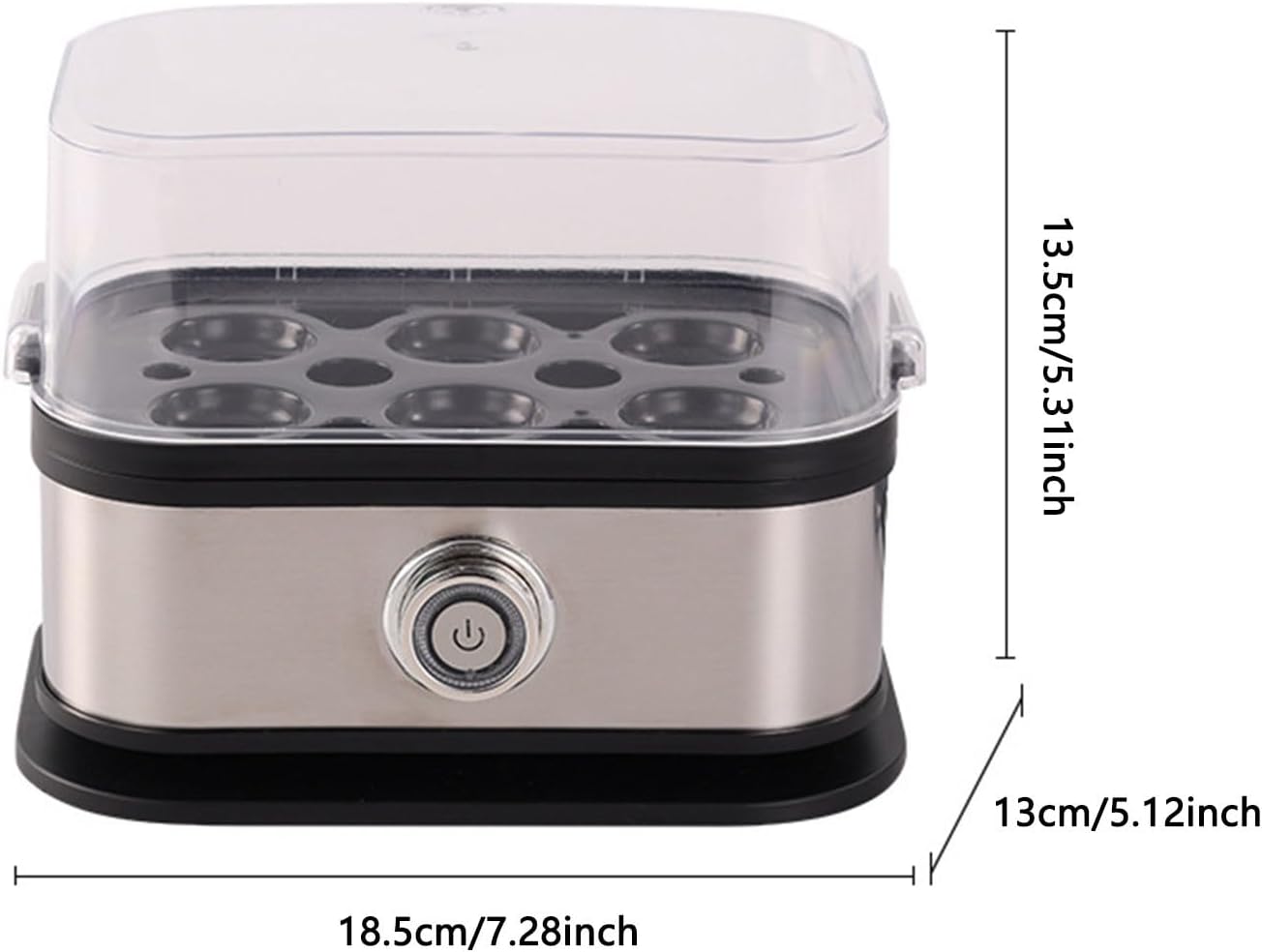 Effortless Egg Cooking with the Ultimate Stainless Steel Egg Cooker