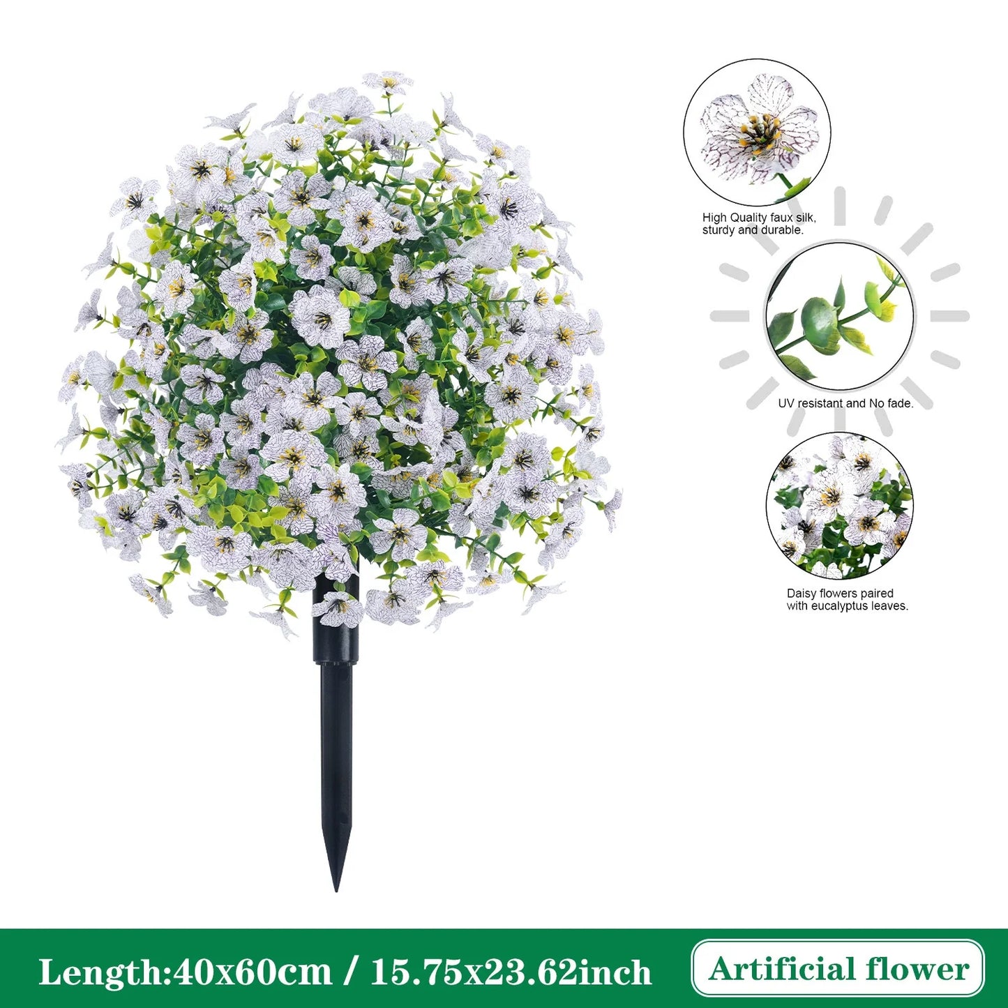 🌿UV Resistant Artificial Cedar Topiary Ball Tree