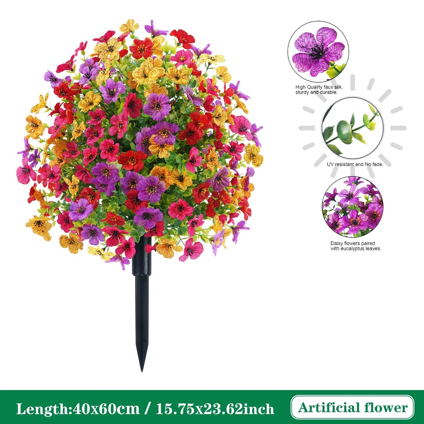 🌿UV Resistant Artificial Cedar Topiary Ball Tree