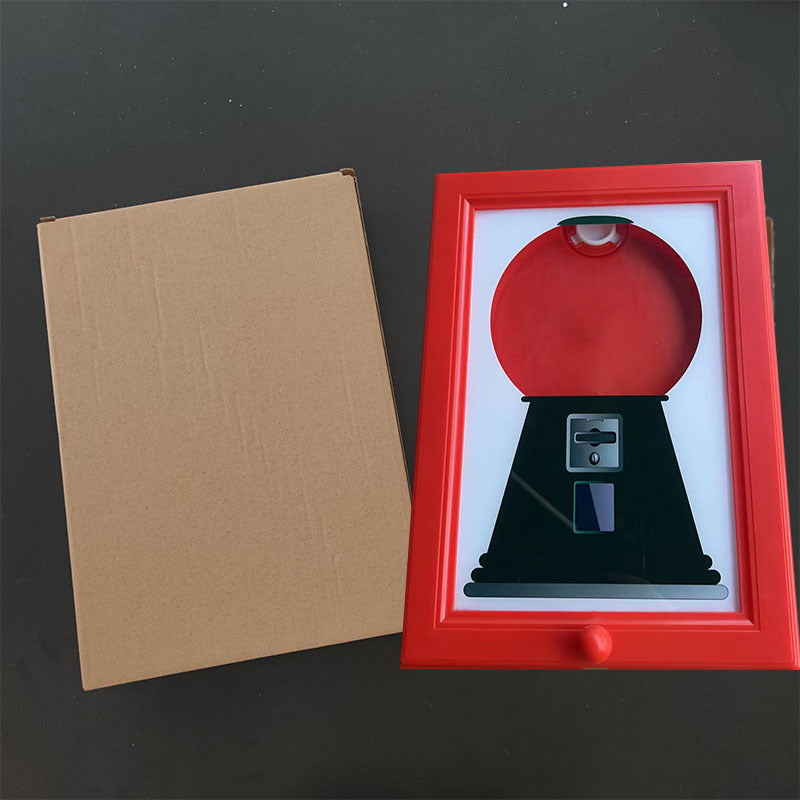 🍬Rare Vintage The Handy Candy Frame - Hanging Candy Machine Art