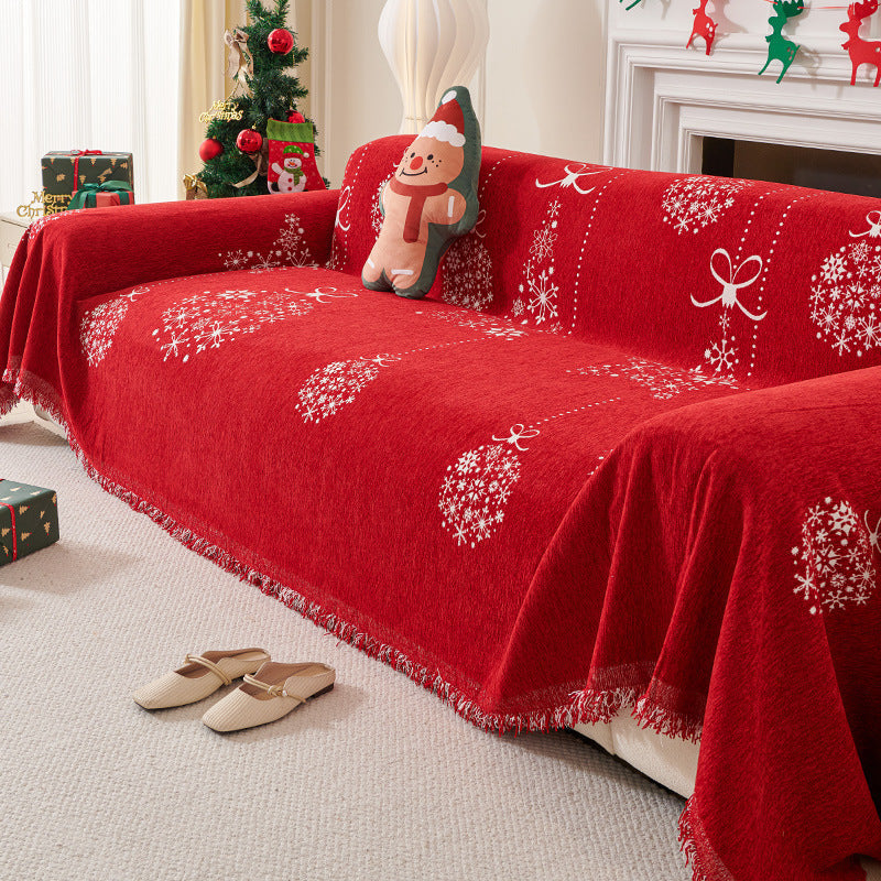 Christmas Themed Sofa Cover