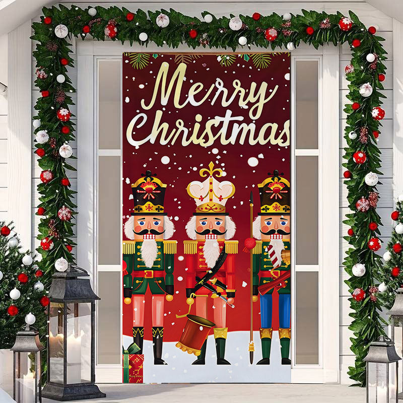 New Christmas Door Sticker