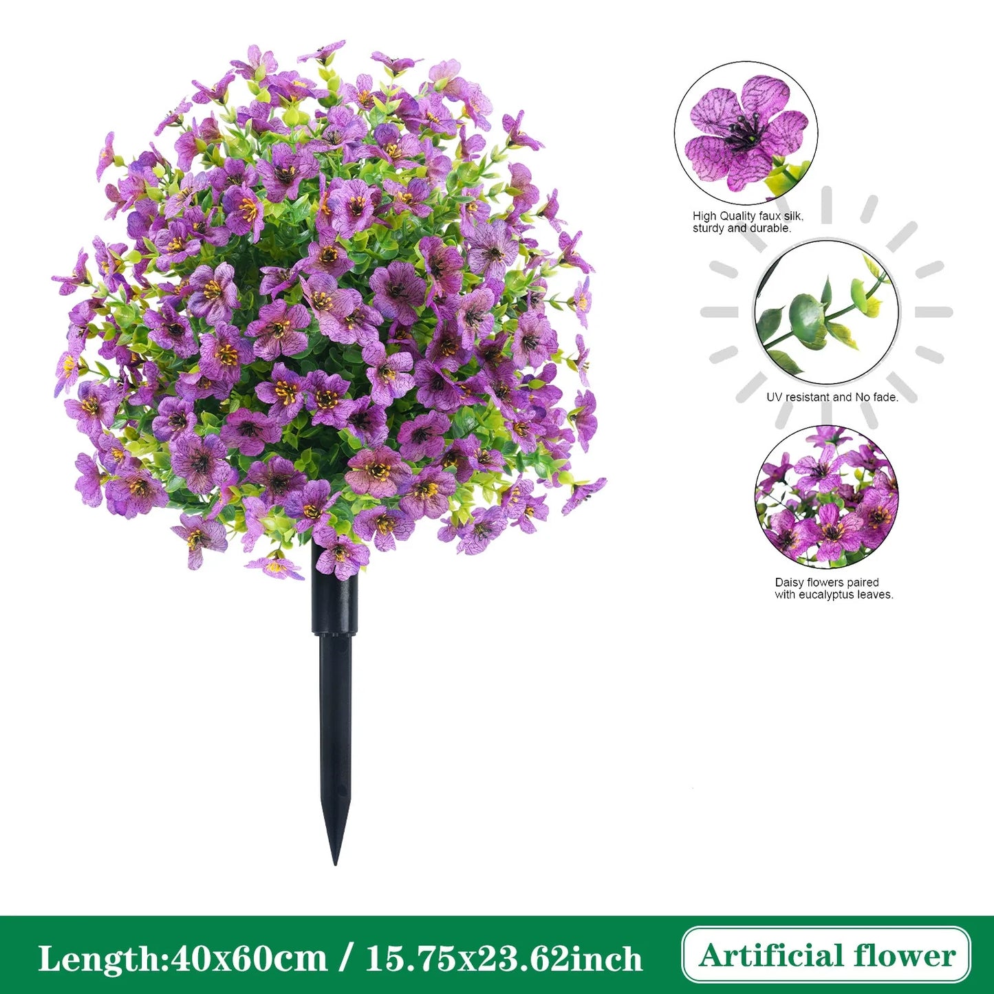 🌿UV Resistant Artificial Cedar Topiary Ball Tree