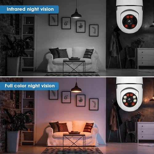 🔥Wireless Wifi Light Bulb Camera Security Camera