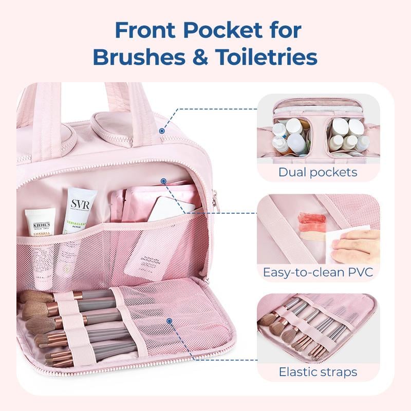 4-in-1 Puffy Multi-Functional Toiletry Bag for Women