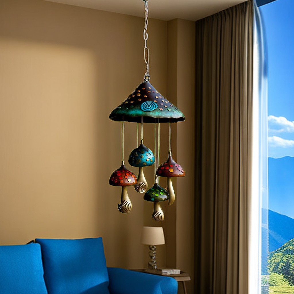 Mushroom Campanula Handmade  Art