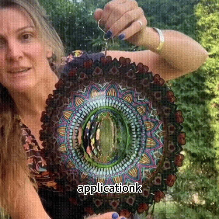 3D Effect Wind Spinners