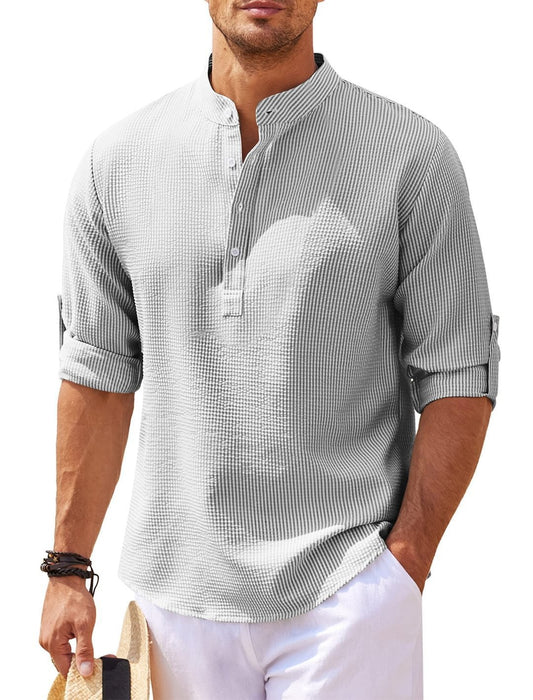 🎁Men's Casual Cotton Shirt  Ultimate Comfort and Style