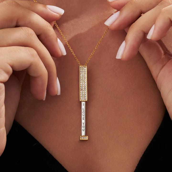 Hidden I Love You Necklace