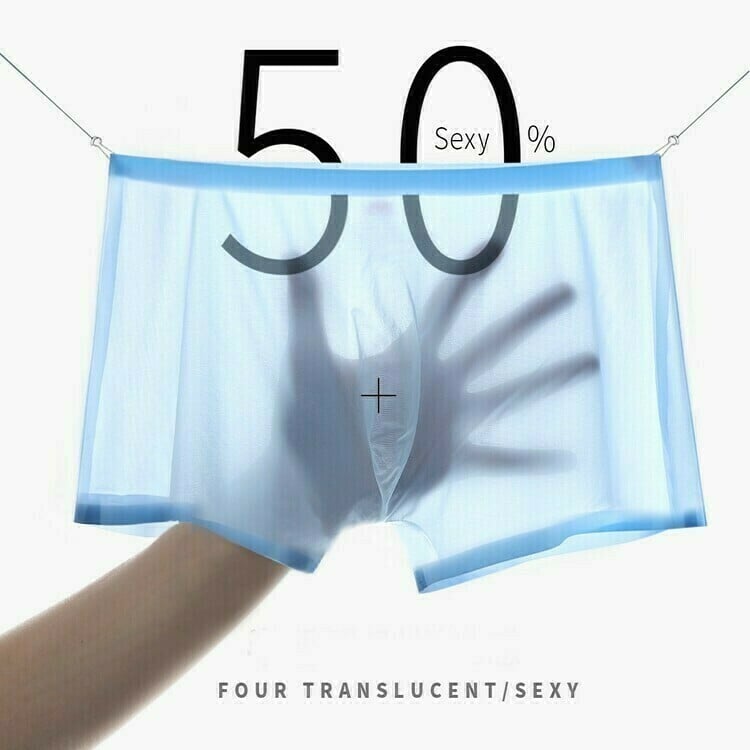 BUY 1 GET 2 FREE-Men's Ice Silk Breathable Underwear