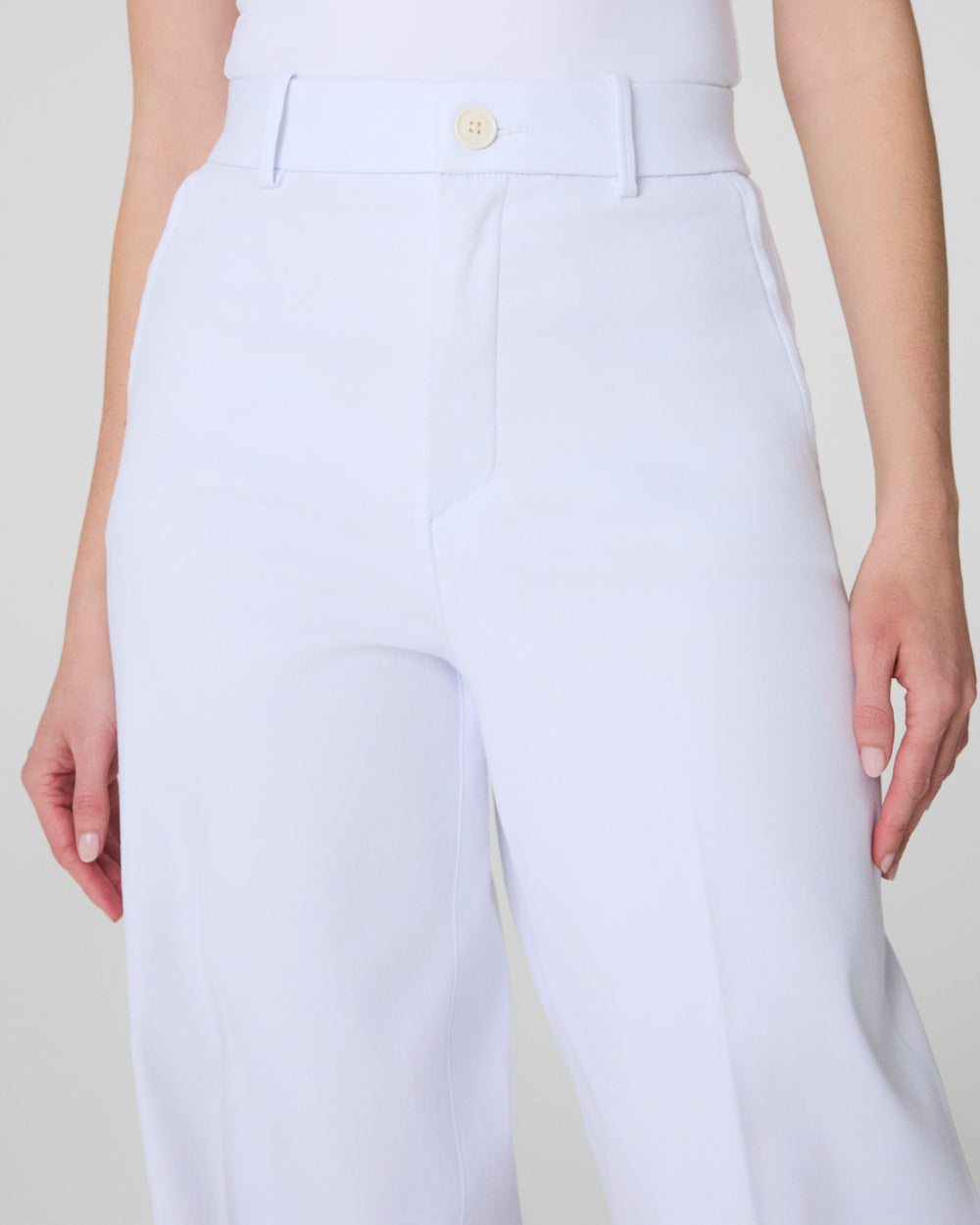 Tummy Control Stretch Twill Wide Leg Pant (Buy 2 Free Shipping)