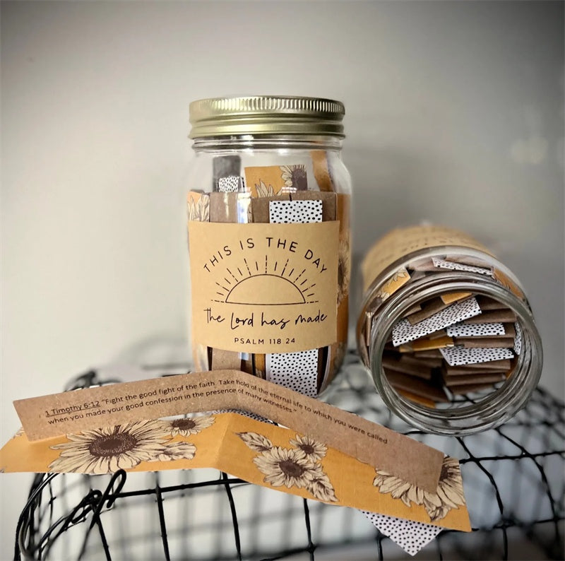 🫙Handcrafted Bible Verse Jars📜