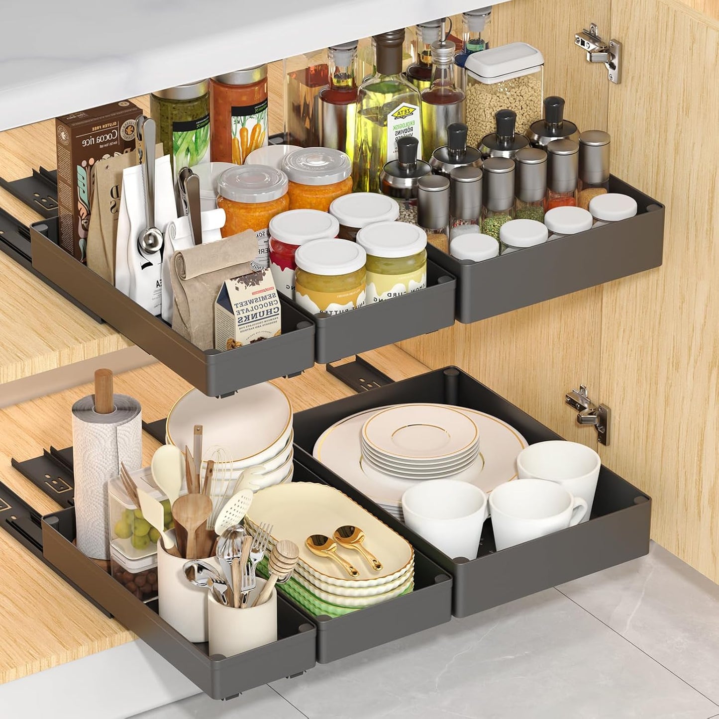 Pull-Out Cabinet Organizer