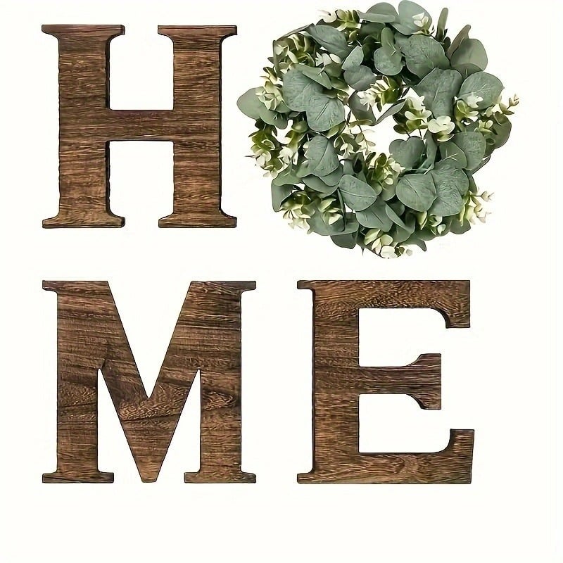 🌸HOME Wooden Letter Sign-Modern Farmhouse Wall Decor