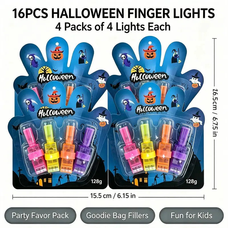 🎃 ✨Halloween Finger Projection Lights|Fun Spooky Party Favors