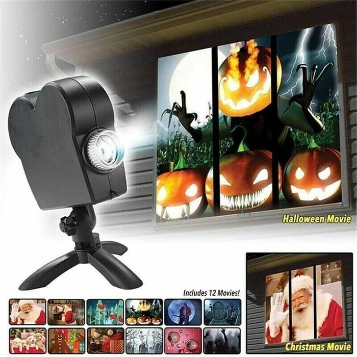đź’€ 2025 New Upgrade Halloween/Christmas Holographic Projection