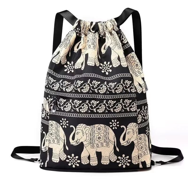 Drawstring Foldable Large Capacity Wet And Dry Separation Travel Sports Backpack